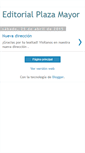 Mobile Screenshot of editorial-plaza-mayor.blogspot.com