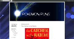 Desktop Screenshot of pokemonpuns.blogspot.com