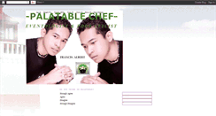 Desktop Screenshot of palatblechef.blogspot.com