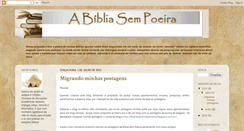 Desktop Screenshot of bibliasempoeira.blogspot.com