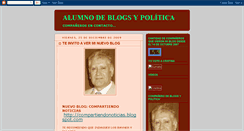 Desktop Screenshot of alumnodeblogsypolitica.blogspot.com