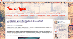 Desktop Screenshot of funinlyon.blogspot.com