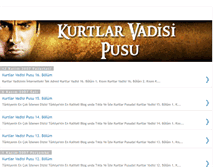 Tablet Screenshot of kurtlarvadisi-izle.blogspot.com