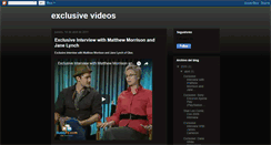 Desktop Screenshot of exclusivegoldvideos.blogspot.com