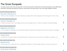 Tablet Screenshot of greatescapade.blogspot.com