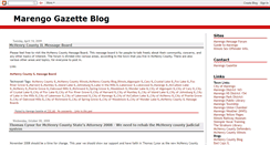Desktop Screenshot of marengogazette.blogspot.com