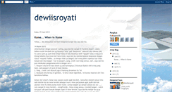 Desktop Screenshot of dewiisroyati.blogspot.com