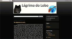 Desktop Screenshot of lagrimadolobo.blogspot.com