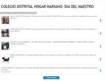 Tablet Screenshot of hogarmarianodiadelmaestro.blogspot.com