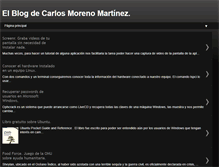 Tablet Screenshot of carlosmorenomartinez.blogspot.com