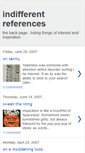 Mobile Screenshot of indifferentreferences.blogspot.com