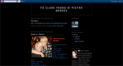 Desktop Screenshot of faclubedopedrodipietro.blogspot.com