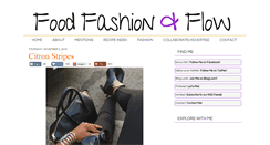 Desktop Screenshot of foodfashionandflow.blogspot.com