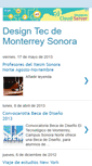 Mobile Screenshot of designtecdemonterreysonora.blogspot.com