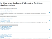 Tablet Screenshot of laalternativagandhiana.blogspot.com