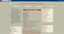 Desktop Screenshot of inaplo-kulturalisutazasok.blogspot.com