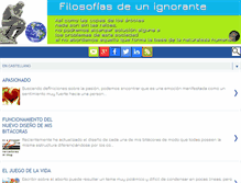 Tablet Screenshot of filosofiasdeunignorante.blogspot.com