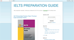 Desktop Screenshot of freeieltspreparation.blogspot.com