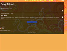 Tablet Screenshot of gengreload.blogspot.com