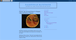 Desktop Screenshot of palestinianbluetooth.blogspot.com