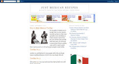 Desktop Screenshot of justmexicanrecipes.blogspot.com