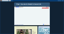 Desktop Screenshot of itnet-sl.blogspot.com