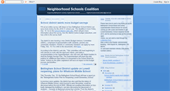 Desktop Screenshot of neighborhoodschoolscoalition.blogspot.com