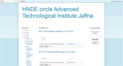 Desktop Screenshot of hndecircle.blogspot.com