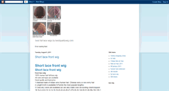 Desktop Screenshot of best-full-lace-wig.blogspot.com