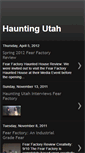 Mobile Screenshot of hauntingutah.blogspot.com