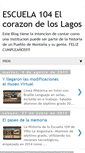 Mobile Screenshot of escuela104.blogspot.com