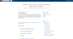 Desktop Screenshot of flexconf.blogspot.com