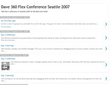 Tablet Screenshot of flexconf.blogspot.com