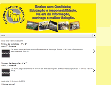 Tablet Screenshot of colegioparquemaravilha.blogspot.com