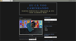 Desktop Screenshot of eucvoocaminhando.blogspot.com