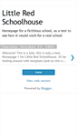 Mobile Screenshot of littleredschoolhouse.blogspot.com