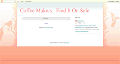 Desktop Screenshot of coffee-makers-hq.blogspot.com