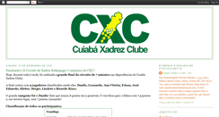 Desktop Screenshot of cuiabaxadrezclube.blogspot.com