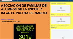 Desktop Screenshot of afaescuelainfantilpuertademadrid.blogspot.com