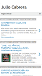 Mobile Screenshot of filosofojuliocabrera.blogspot.com