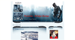Desktop Screenshot of pramsky-belajardesign.blogspot.com