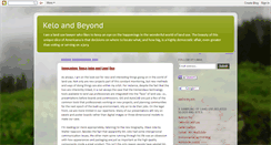 Desktop Screenshot of keloandbeyond.blogspot.com