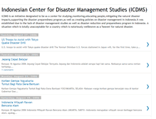 Tablet Screenshot of indonesian-disaster.blogspot.com