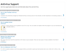 Tablet Screenshot of anti-virus-support.blogspot.com