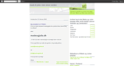 Desktop Screenshot of madsogjulia.blogspot.com