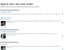 Tablet Screenshot of madsogjulia.blogspot.com