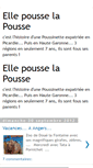 Mobile Screenshot of elle-pousse-la-pousse.blogspot.com