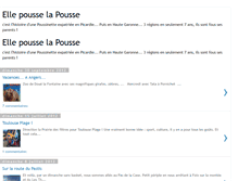 Tablet Screenshot of elle-pousse-la-pousse.blogspot.com