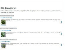 Tablet Screenshot of diyaquaponics.blogspot.com