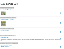 Tablet Screenshot of lupematt.blogspot.com